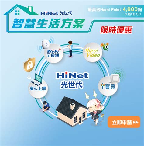 中華電信HiNet客戶服務連絡方式 .